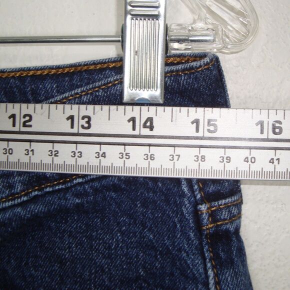 LEVI'S Premium Wedgie Big E Bootcut Button Fly Blue Denim Jeans - Picture 5 of 14